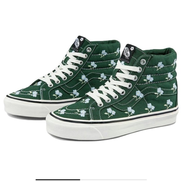 Sandy Liang x Vans special edition SK8-Hi 38 DX Sneakers Green - Picture 3 of 6